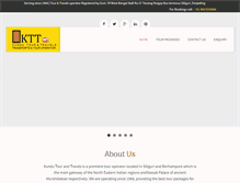 Tablet Screenshot of kundutouristservice.com